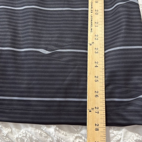 Nike Victory Men’s Dri-FIT Black Gray Stripe Golf Polo Size Small - Picture 7 of 12